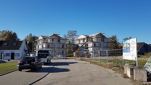Bauphase Marina Müritz Apartments