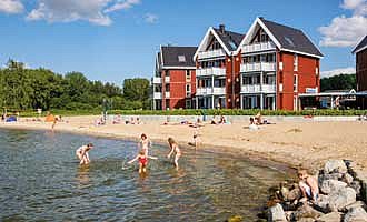 Badestrand am Hafendorf Müritz